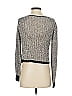 RACHEL Rachel Roy Tweed Silver Cardigan Size S - photo 2