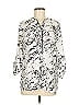 Covington 100% Polyester Animal Print Ivory 3/4 Sleeve Blouse Size M - photo 1
