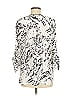 Covington 100% Polyester Animal Print Ivory 3/4 Sleeve Blouse Size M - photo 2