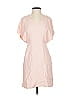 Genny Solid Pink Casual Dress Size 4 - photo 1