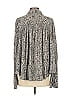 Free People Tweed Gray Long Sleeve Blouse Size XS - photo 2