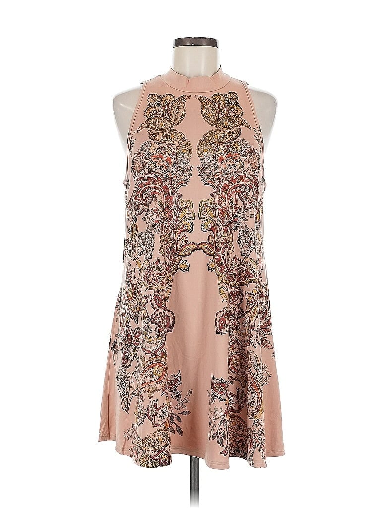 Pre-owned Blu Pepper Cocktail Dress In Pink