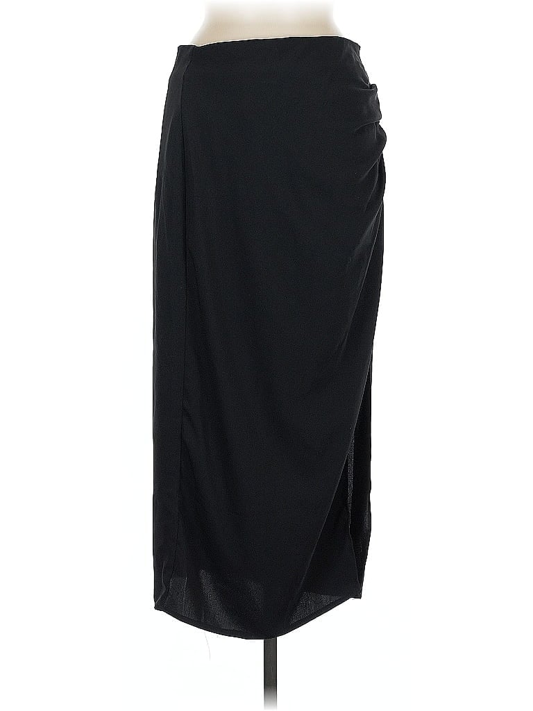 Pre-owned Mng Formal Skirt In Black