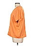 Cupcakes & Cashmere 100% Polyester Orange Short Sleeve Blouse Size L - photo 5