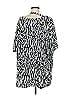 Yitty 100% Cotton Silver Short Sleeve Blouse Size 6 - photo 2