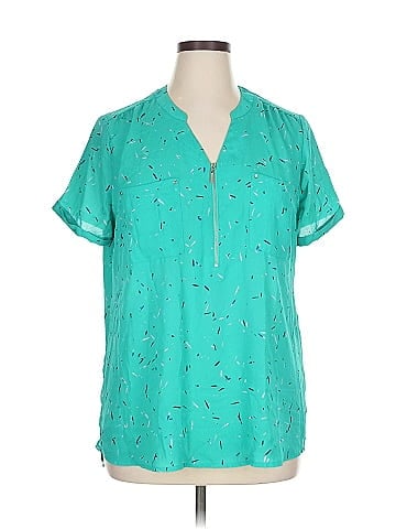 Apt. 9 Short Sleeve Blouse (view 1)
