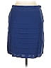 H&M Solid Blue Formal Skirt Size 6 - photo 1