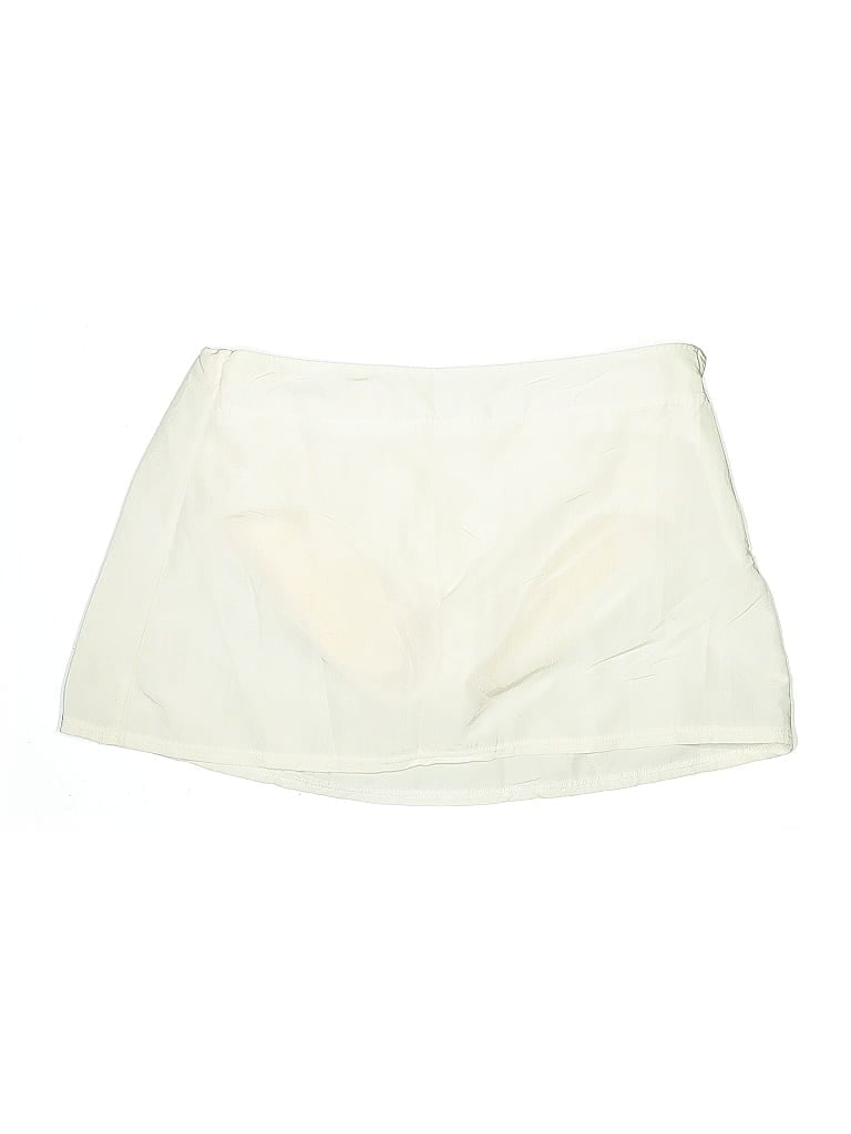 Pre-owned Lands' End Skort In White
