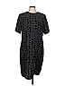 Lyn Devon Polka Dots Gray Black Casual Dress Size L (estimated) - photo 1