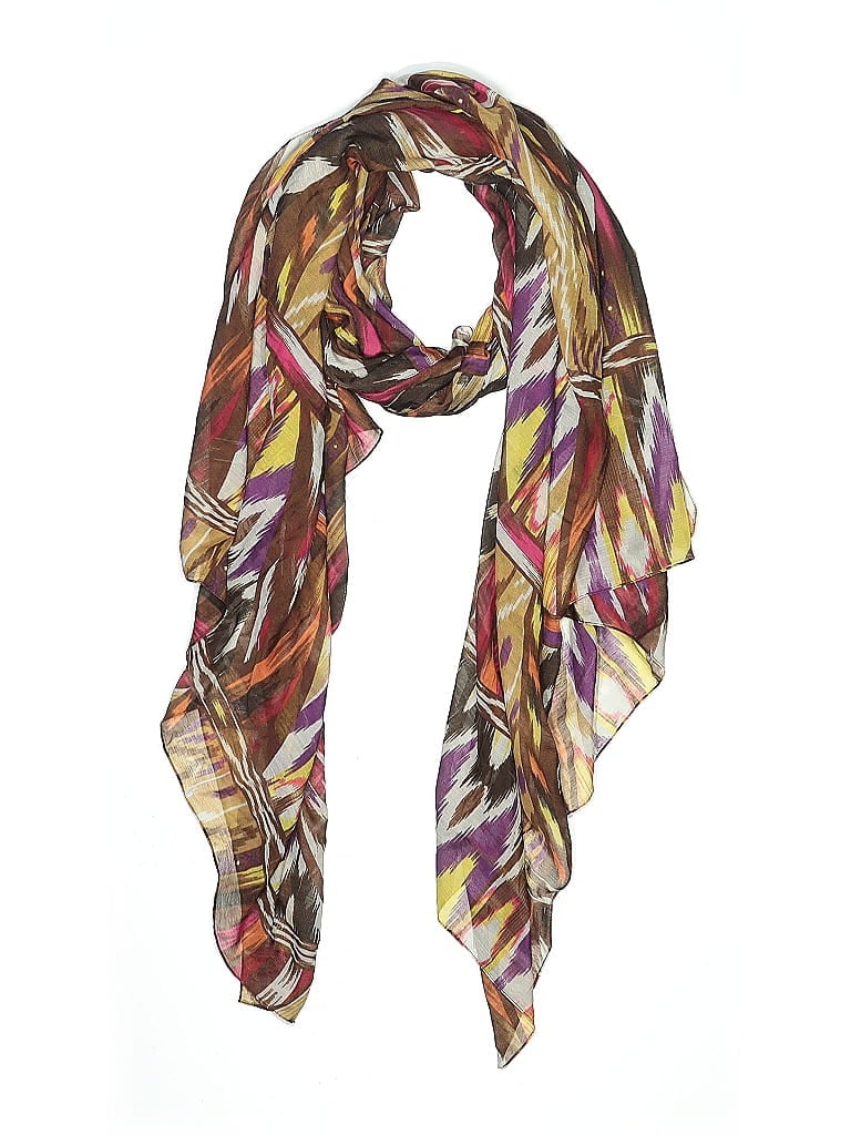 Pre-owned H&m Scarf In Brown