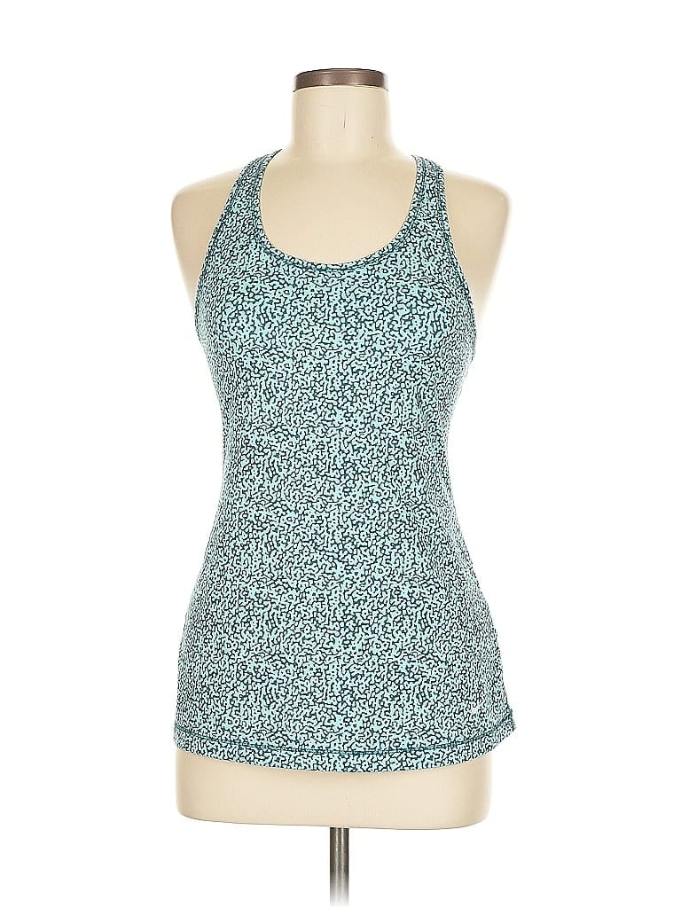 Pre-owned Nike Active Tank Top In Blue