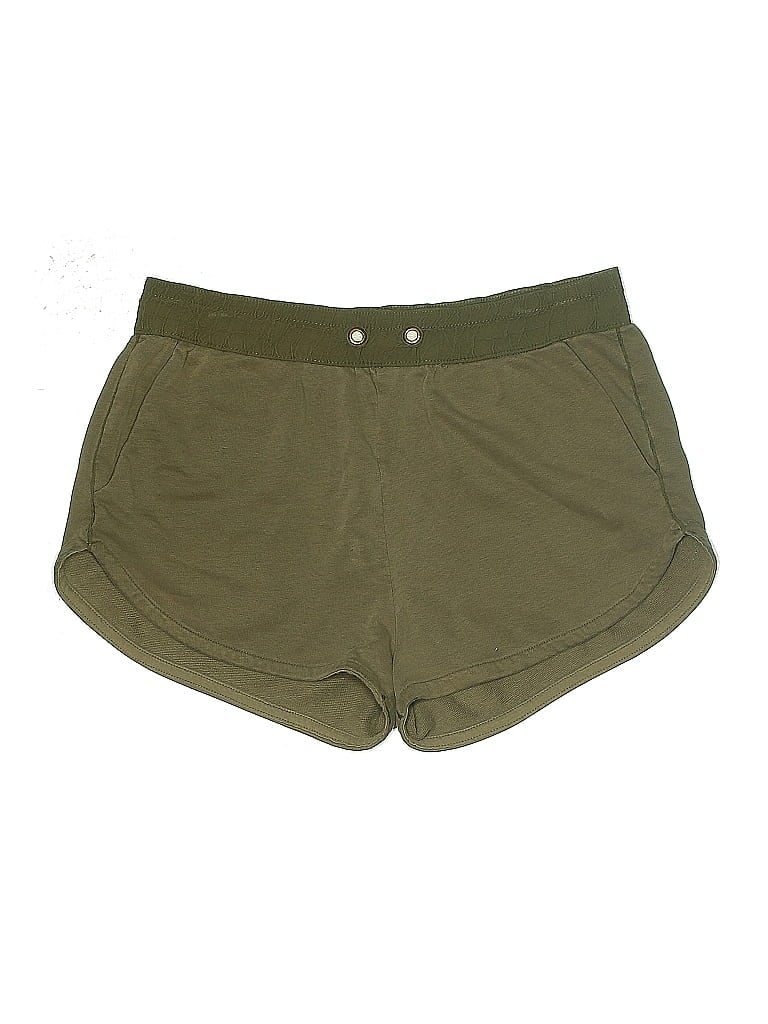 Pre-owned H&m Khaki Shorts In Green