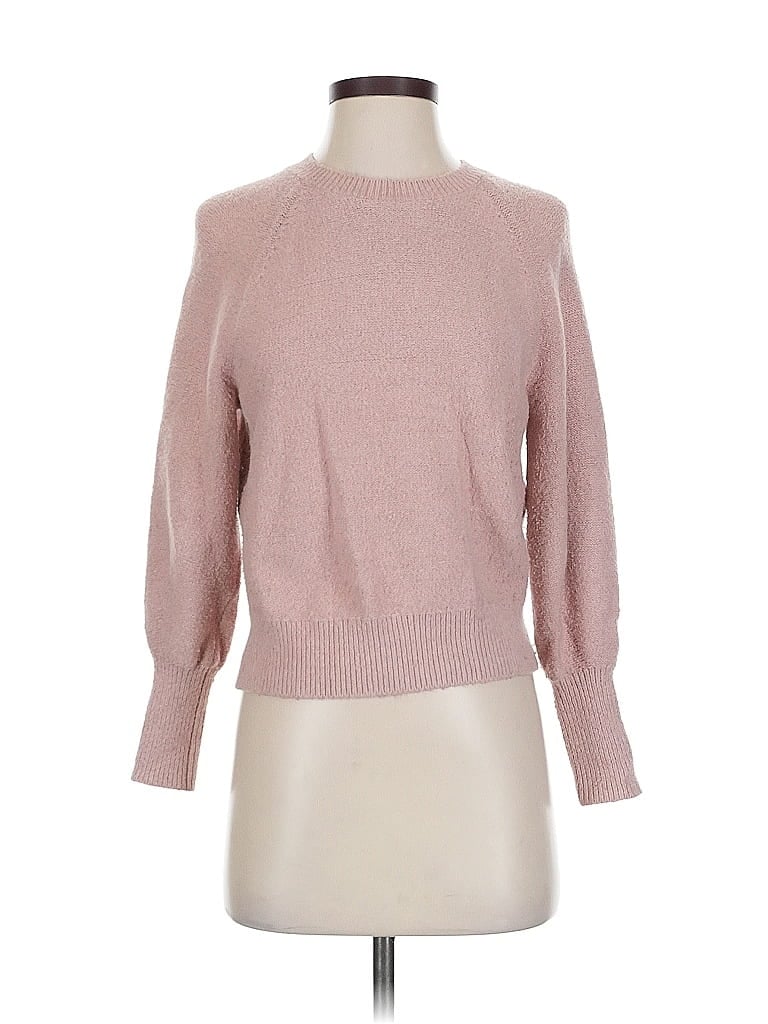 Pre-owned Uniqlo Pullover Sweater In Pink