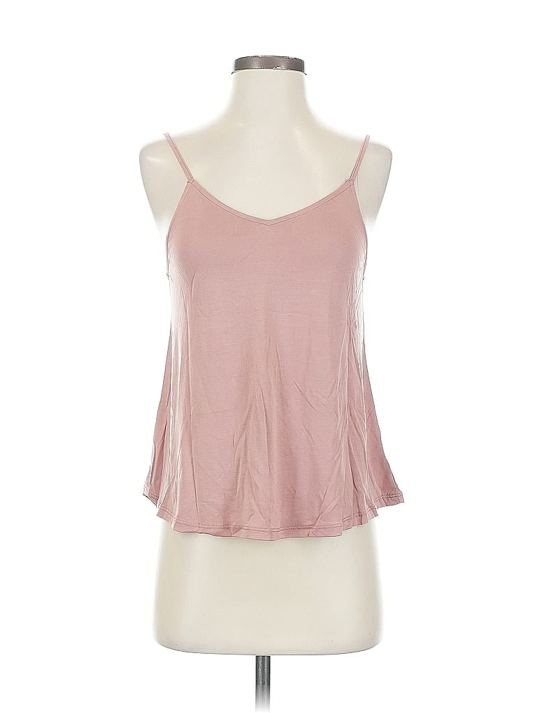 Fashion Nova Tank Top Pink Halter Neckline Tops