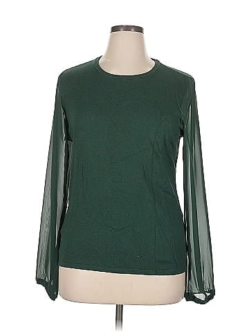 Ann Taylor LOFT Outlet Long Sleeve T-Shirt (view 1)