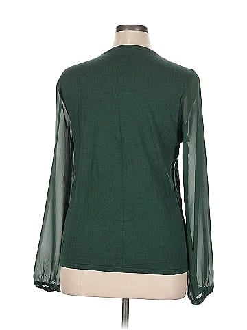 Ann Taylor LOFT Outlet Long Sleeve T-Shirt (view 2)