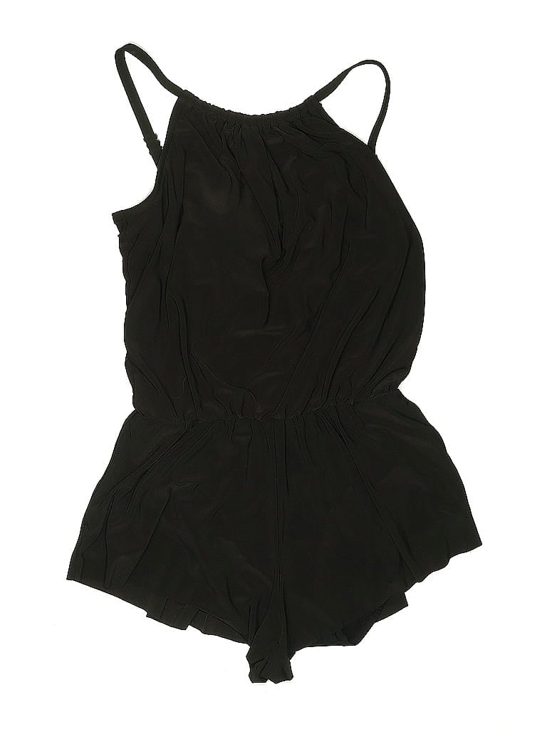 Pre-owned Aqua Green One Piece Swimsuit In Black