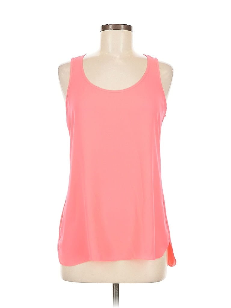 Pre-owned Express Tank Top Orange Halter Neckline Tops