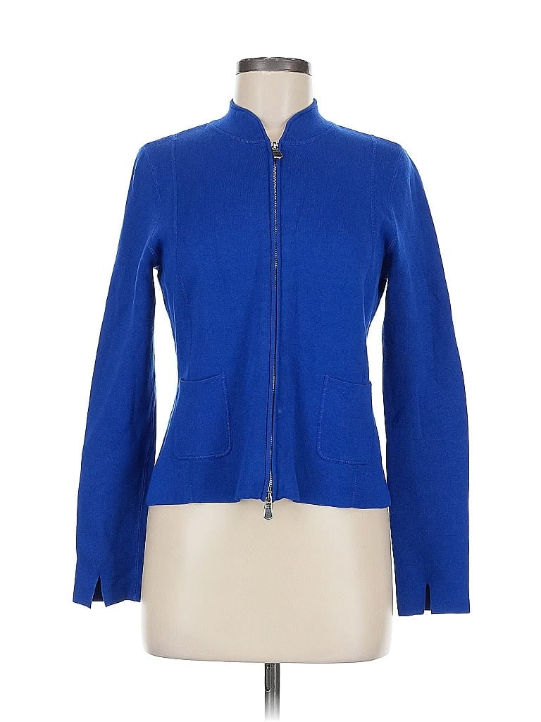 Pre-owned Claudia Sträter Cardigan Sweater In Blue
