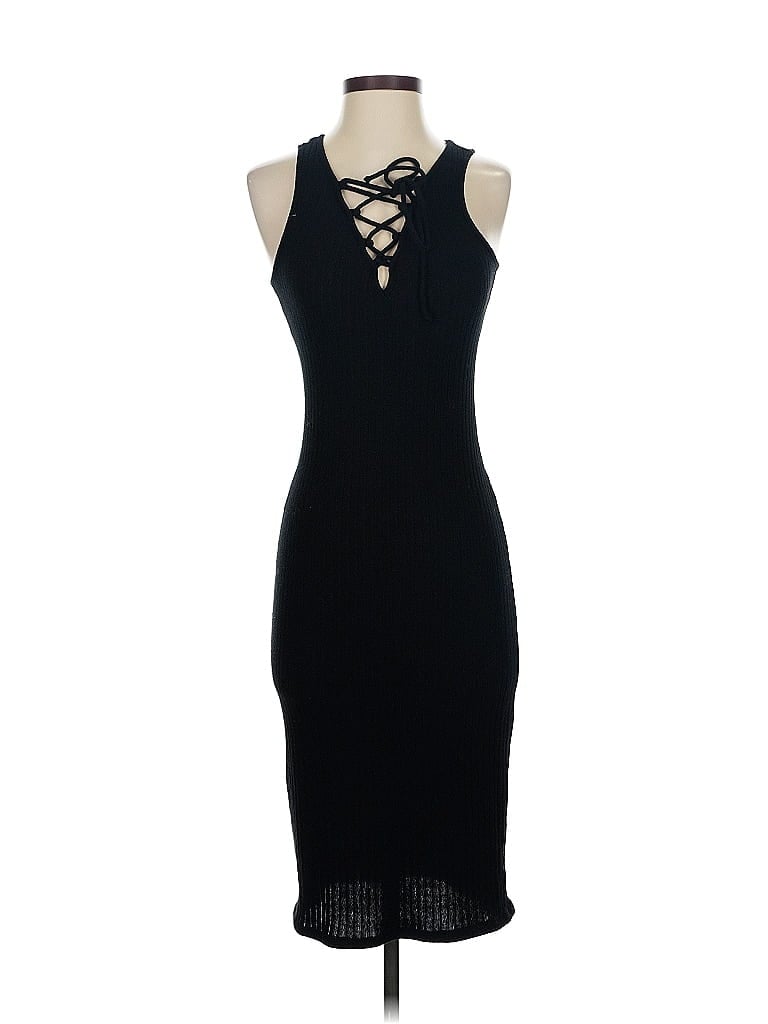Pre-owned One Clothing Cocktail Dress In Black