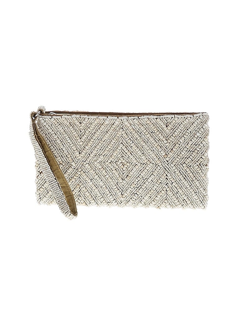 Pre-owned Unbranded Clutch In White