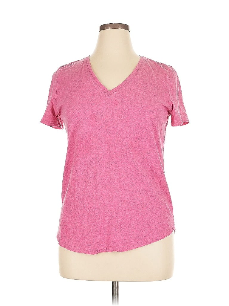 Click to view more detailed imagery on our partner's website Pre-owned G.h. Bass & Co. Short Sleeve T-shirt In Pink