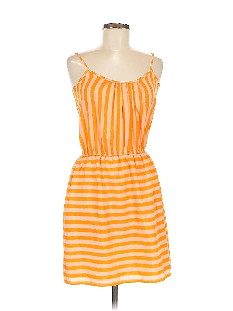Pre-owned Collective Concepts Casual Dress In Orange