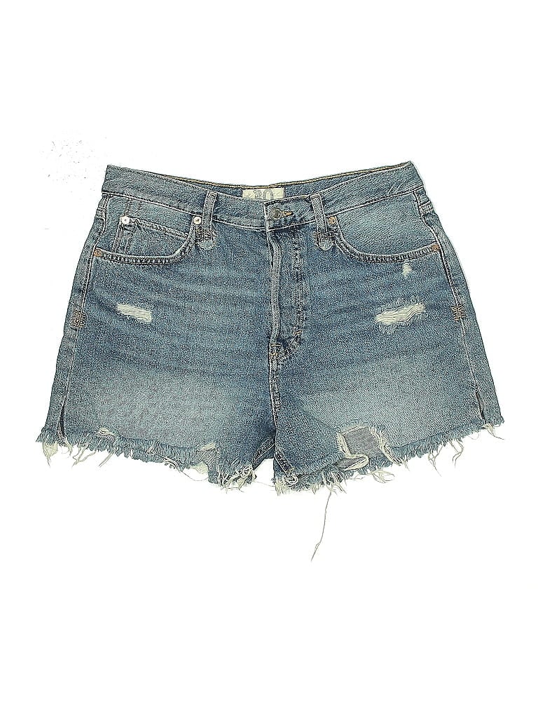 Pre-owned We The Free Denim Shorts In Blue