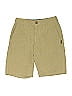 O'Neill Chevron-herringbone Green Brown Khaki Shorts Size 25 waist - photo 1
