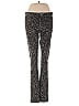 Madewell Animal Print Black Gray Casual Pants Size 28 waist - photo 1