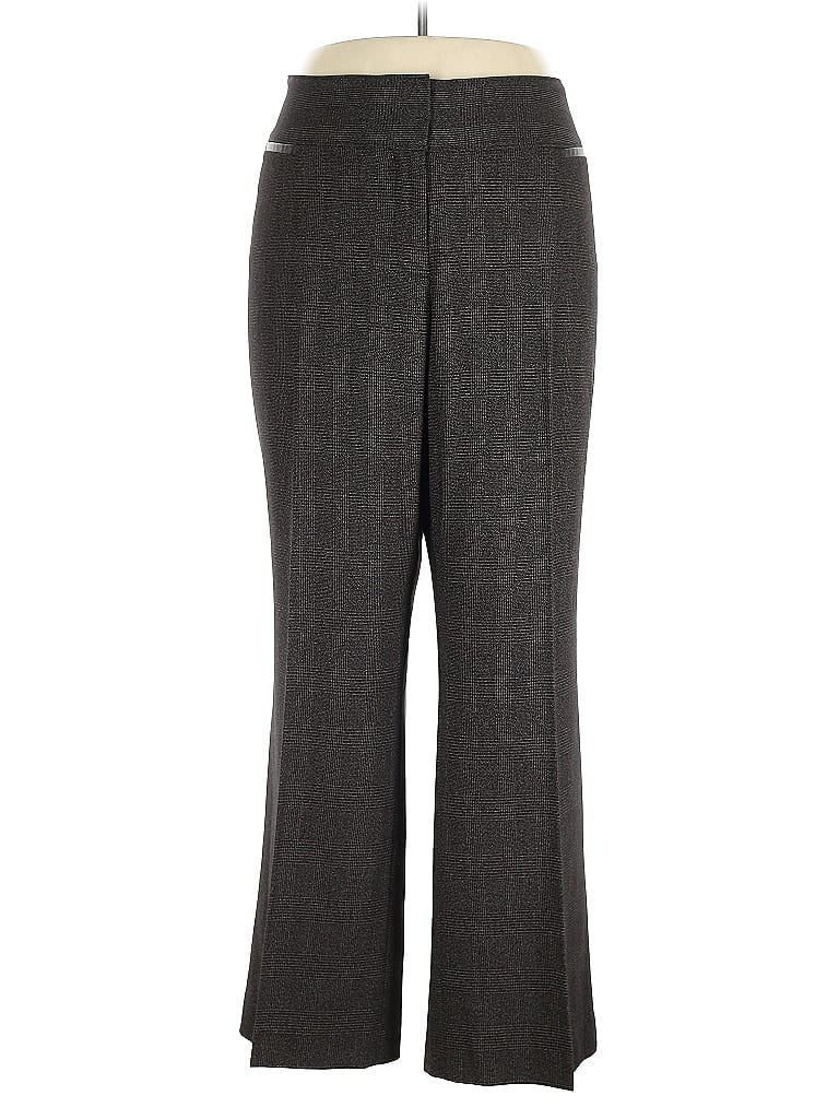 Pre-owned Lane Bryant Dress Pants In Gray