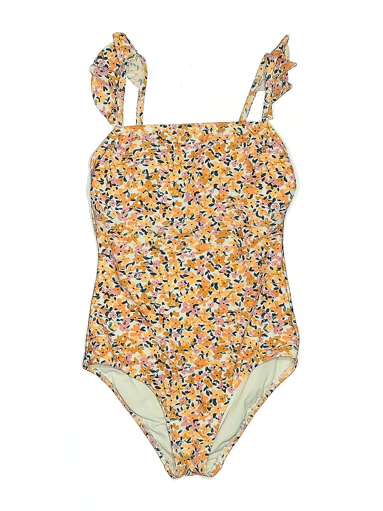 Pre-owned Kona Sol One Piece Swimsuit In Yellow