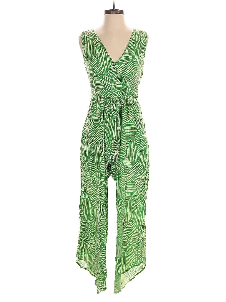 Band Of The Free Jumpsuit In Green