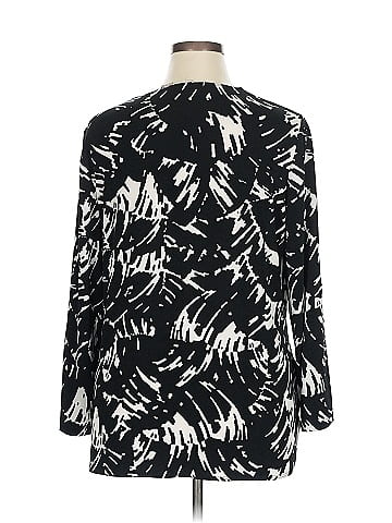 Travelers by Chico's 3/4 Sleeve T-Shirt (view 2)