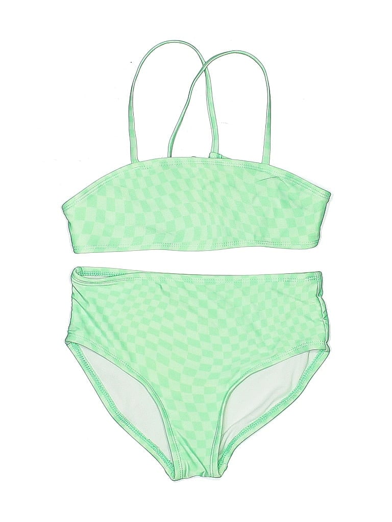 Pre-owned Art Class Kids' Two Piece Swimsuit In Green
