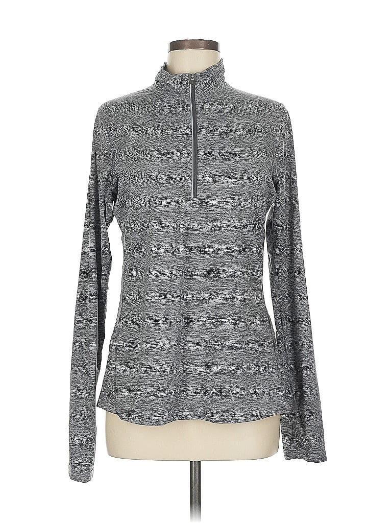 Pre-owned Nike Pullover Sweater In Gray