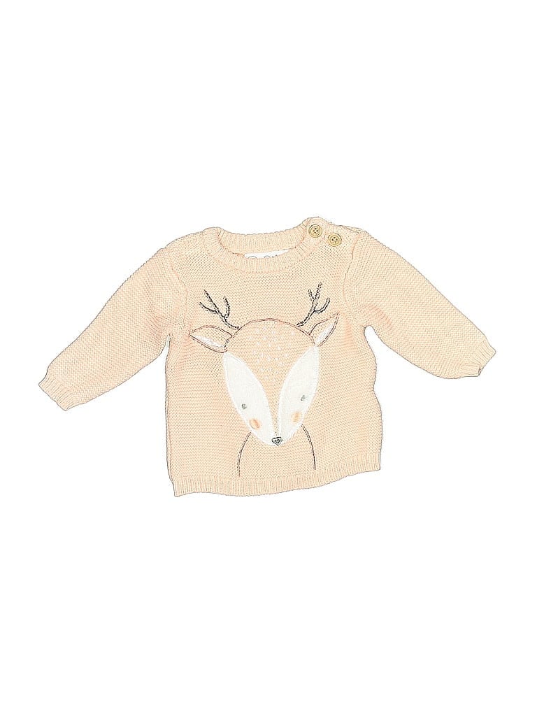 Pre-owned Rene Rofe Babies' Pullover Sweater In Brown