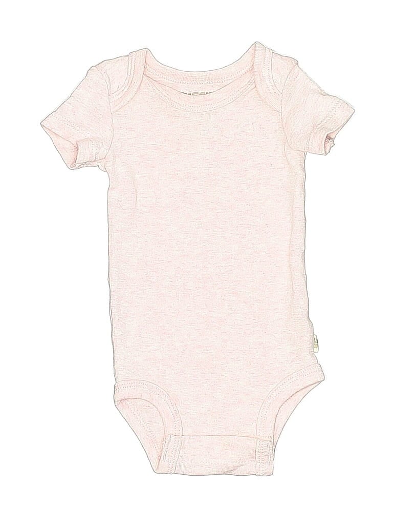 Click to view more detailed imagery on our partner's website Pre-owned Huggies Babies' Short Sleeve Onesie In Pink