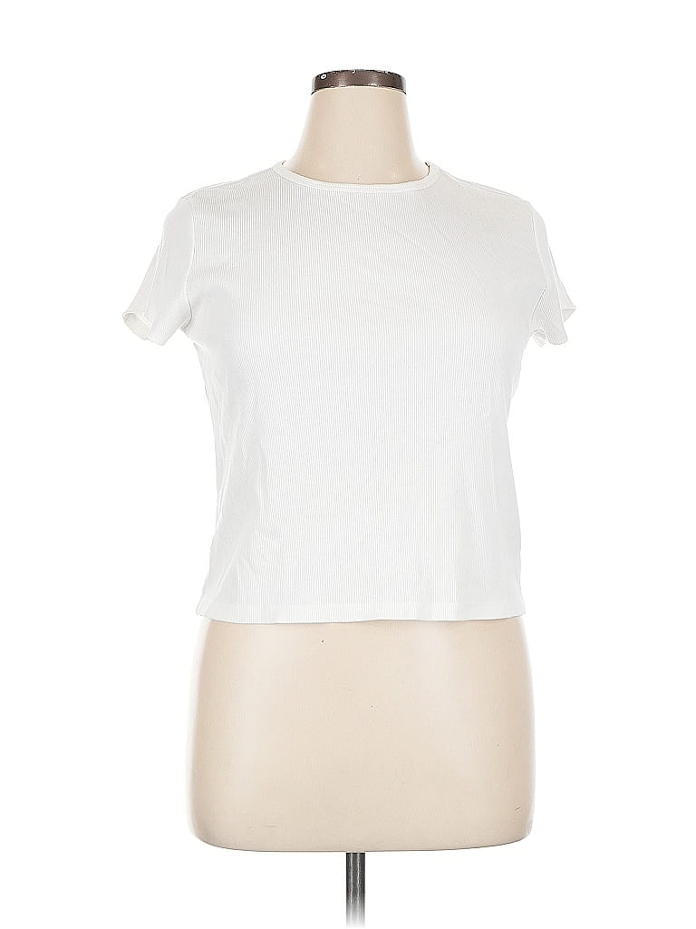 WILD FABLE Pre-owned Short Sleeve T-shirt In White