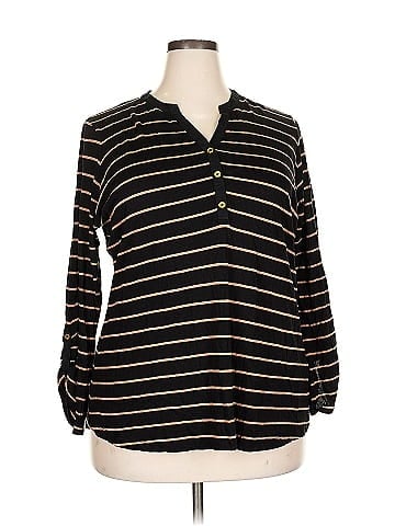 Jones New York Long Sleeve Henley (view 1)
