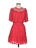 Max Studio 100% Rayon Red Casual Dress Size M - photo 1