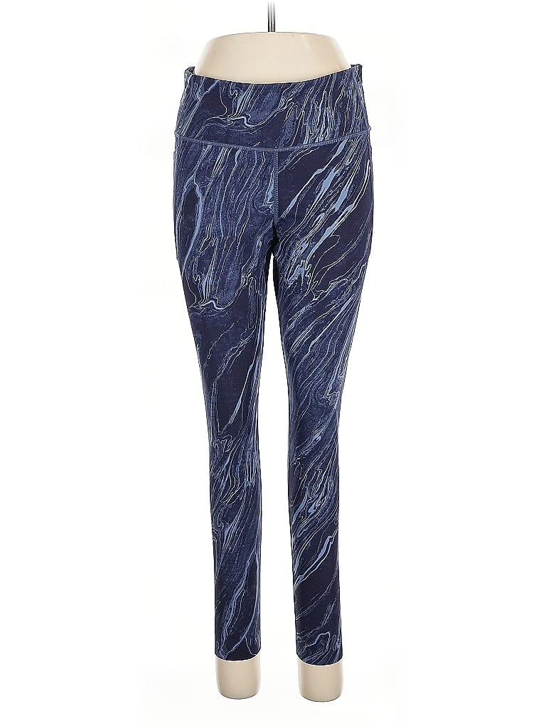 Pre-owned Gap Fit Active Pants In Blue