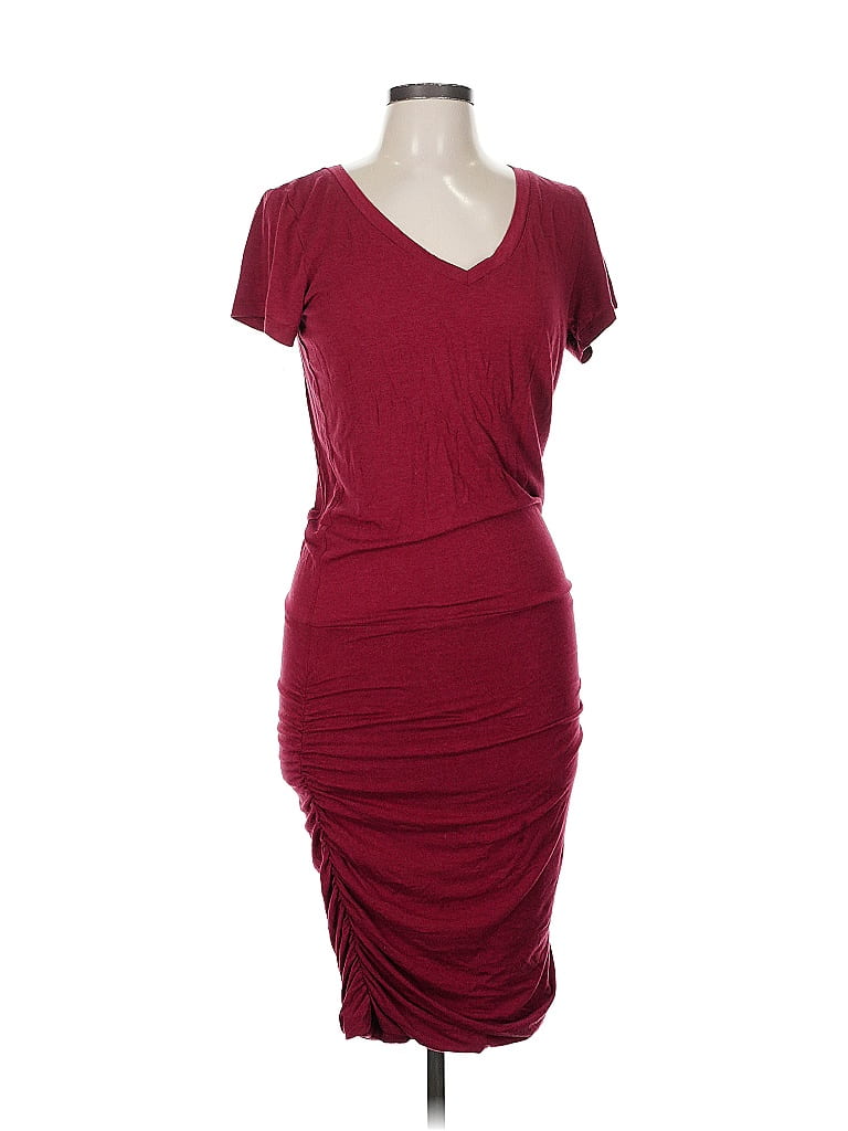 Pre-owned Prana Cocktail Dress In Burgundy