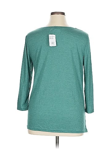 Suzanne Betro 3/4 Sleeve Top (view 2)