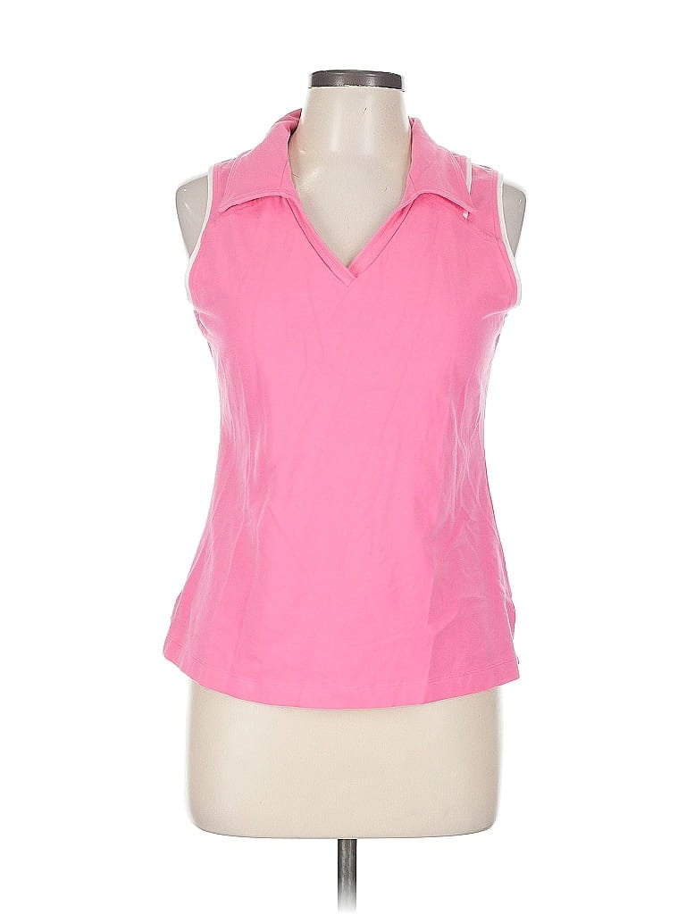 Pre-owned Tek Gear Sleeveless T-shirt In Pink