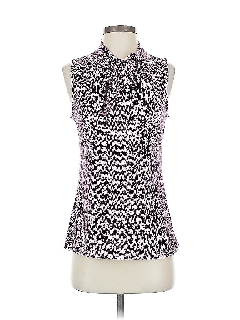Pre-owned Banana Republic Sleeveless T-shirt In Purple