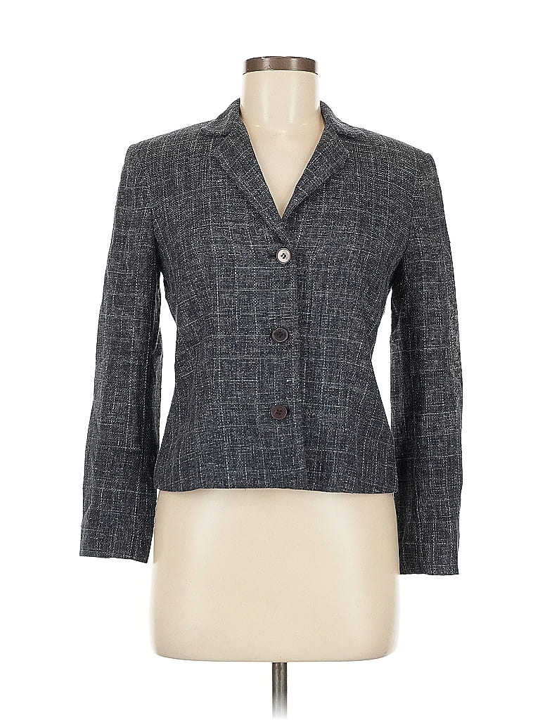 Click to view more detailed imagery on our partner's website Pre-owned Jones New York Blazer Jacket In Gray