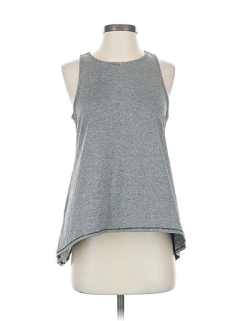 Pre-owned Yogalicious Sleeveless T-shirt In Gray