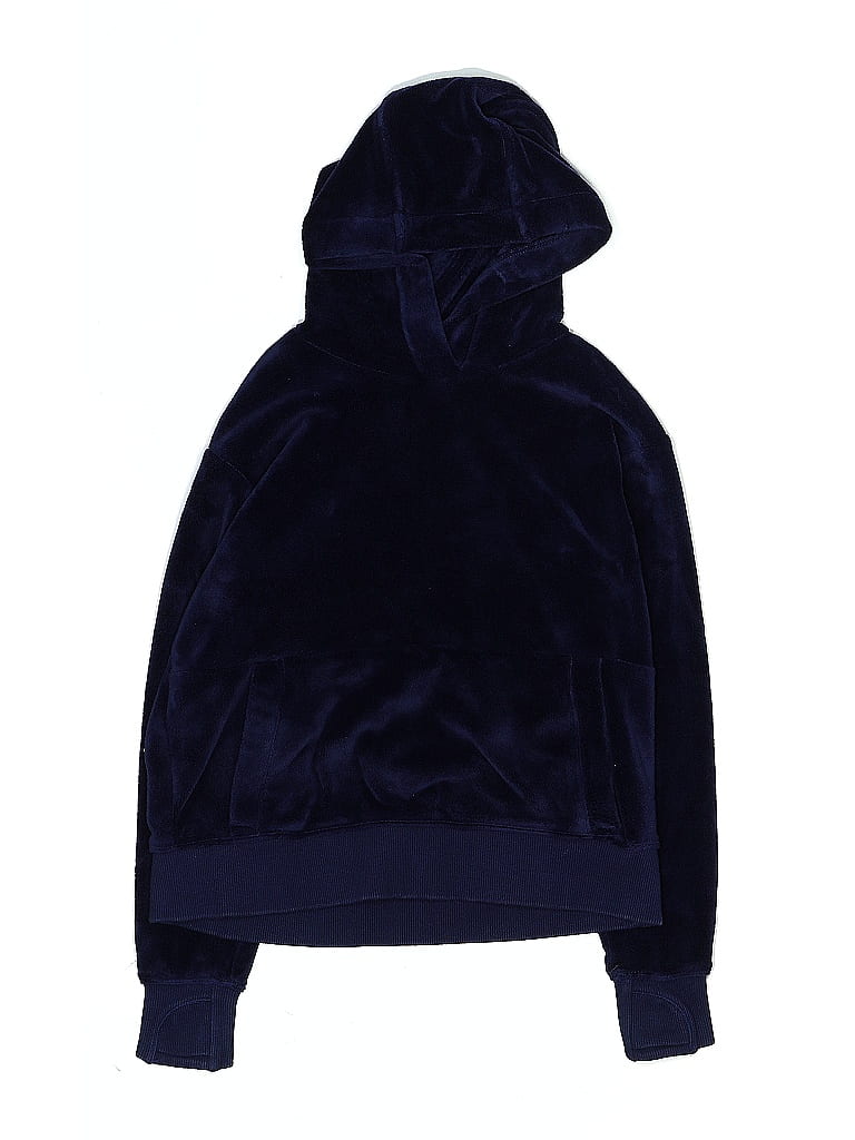 Click to view more detailed imagery on our partner's website Pre-owned Athleta Girl Kids' Pullover Hoodie In Blue