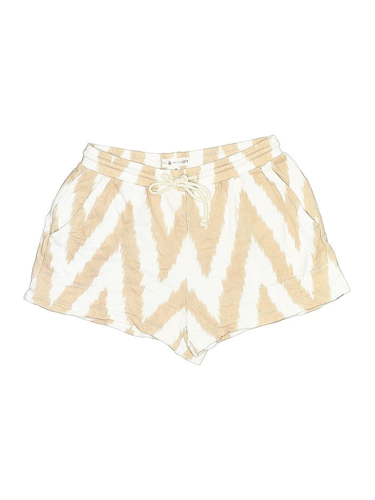 Pre-owned Lou & Grey For Loft Shorts In Gold